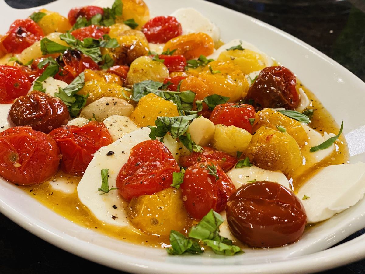 Mozzarella and Roasted Cherry Tomato Salad