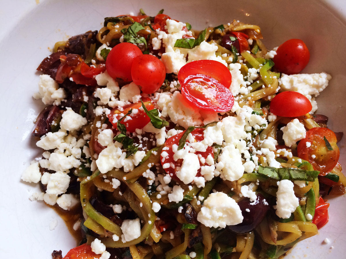 Super Easy Zucchini Noodles for Lunch