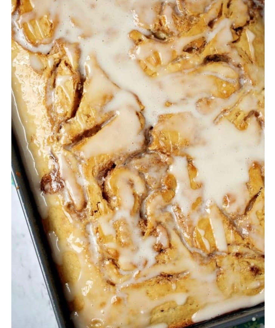 Cinnamon Roll Cake