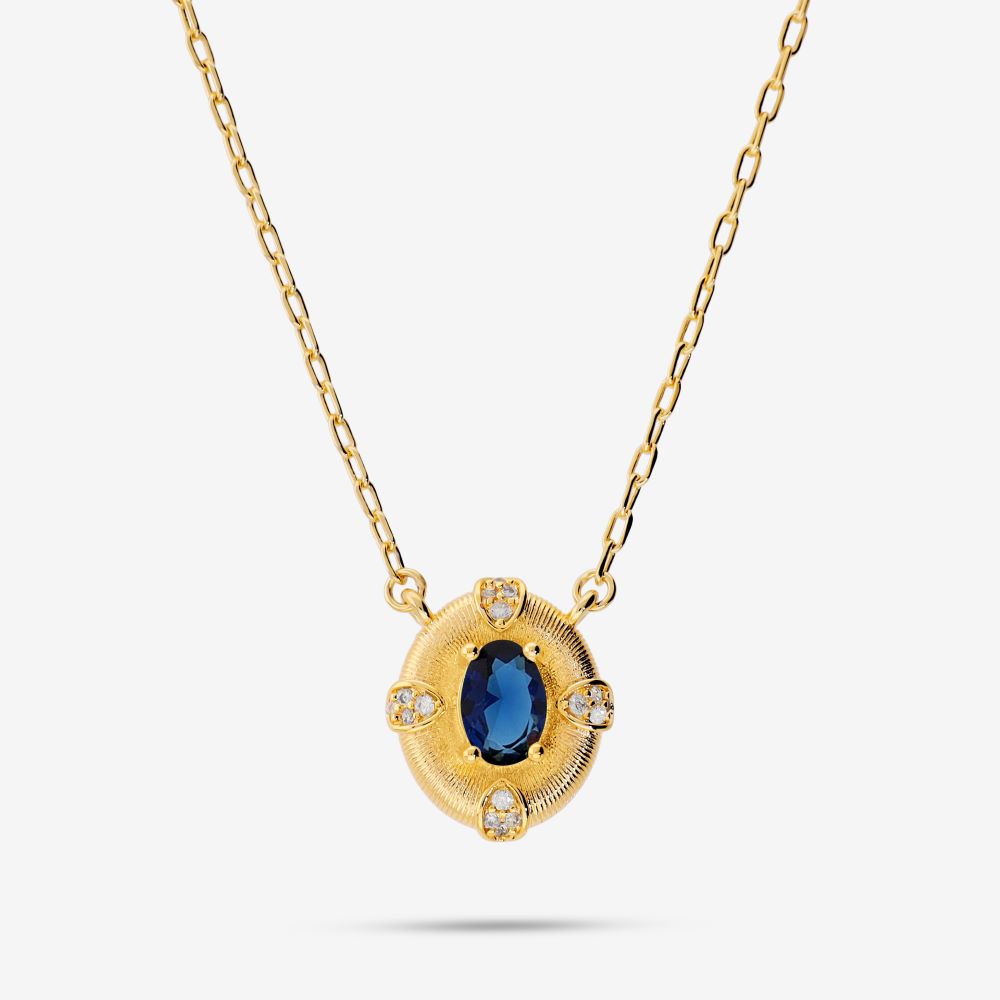 Italian Estate Inspired Necklace, Yellow