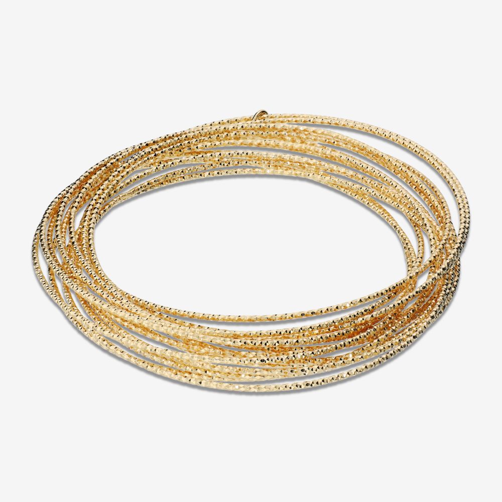 Italian Quindici Rolling Bangle Bracelet