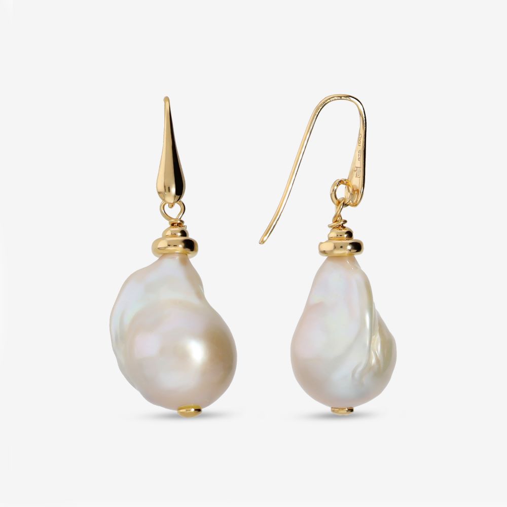 Italian Baroque Pearl Earrings