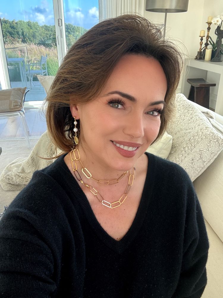 Italian Handmade Polished Oval Link Necklace