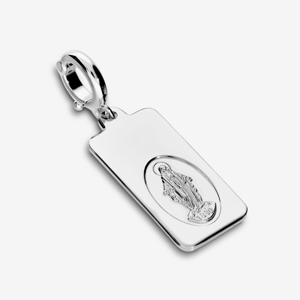 Italian Miraculous Medal Tag Style Enhancer