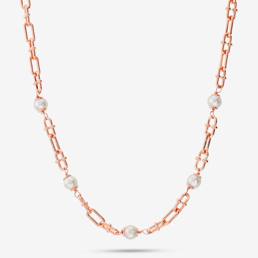 Italian Couture Inspired Necklace With Pearls