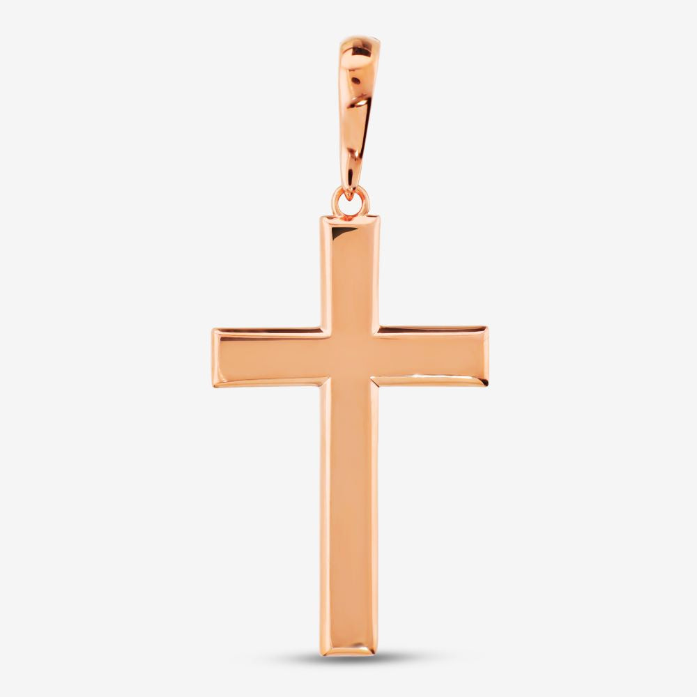 Italian Modern Cross Enhancer Pendant