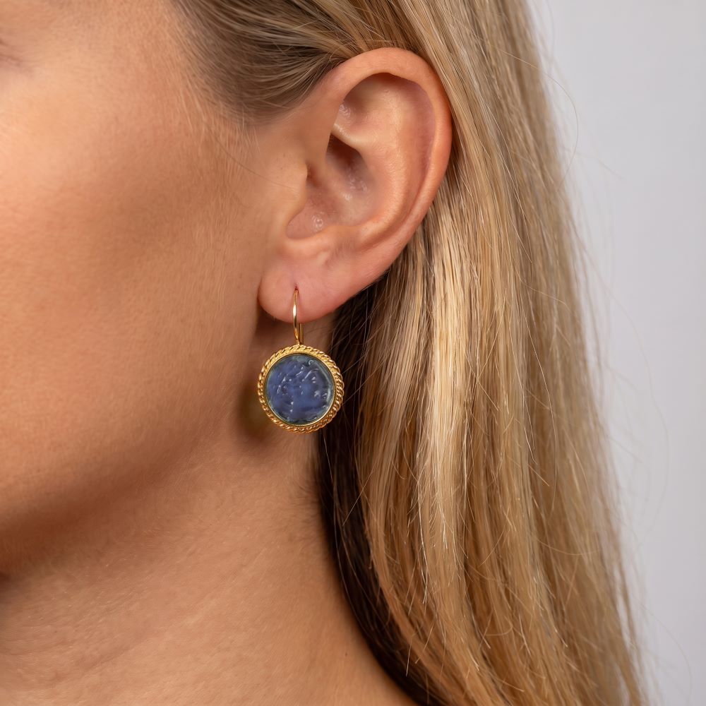 Italian Handmade Venetian Glass Earrings