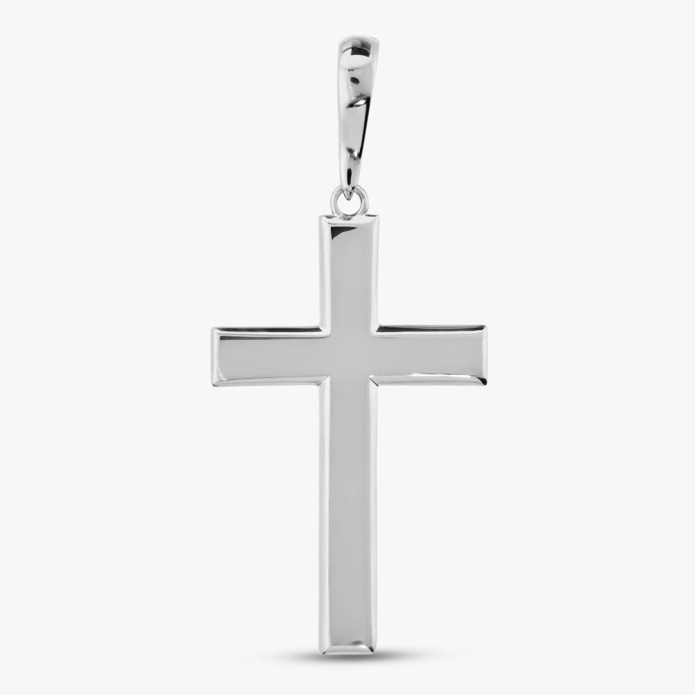 Italian Modern Cross Enhancer Pendant