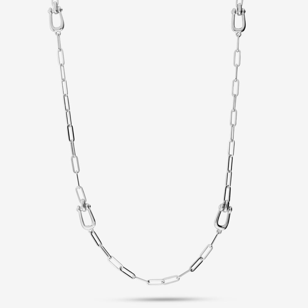 Italian Status Long Necklace With Custom Clasp