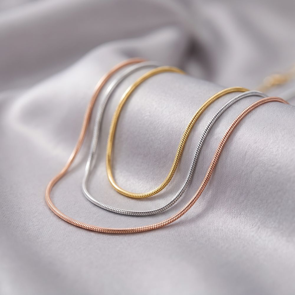 Italian Snake Chain Necklace