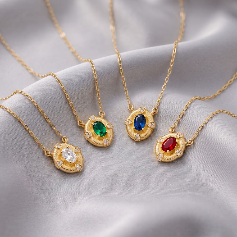Italian Estate Inspired Necklace, Yellow