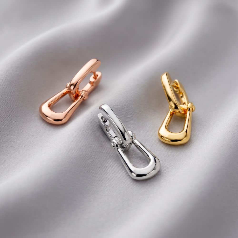 Italian Couture Inspired Equestrian Earrings