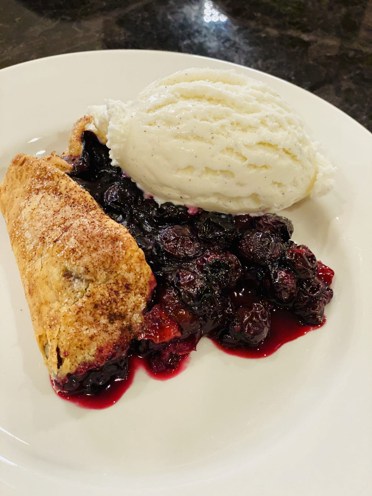 Blueberry-Pecan Galette