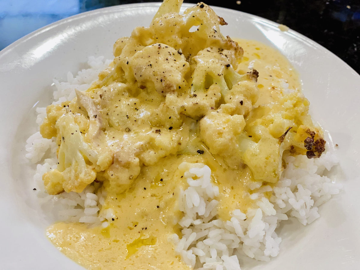 Roasted Cauliflower Mac and Cheese