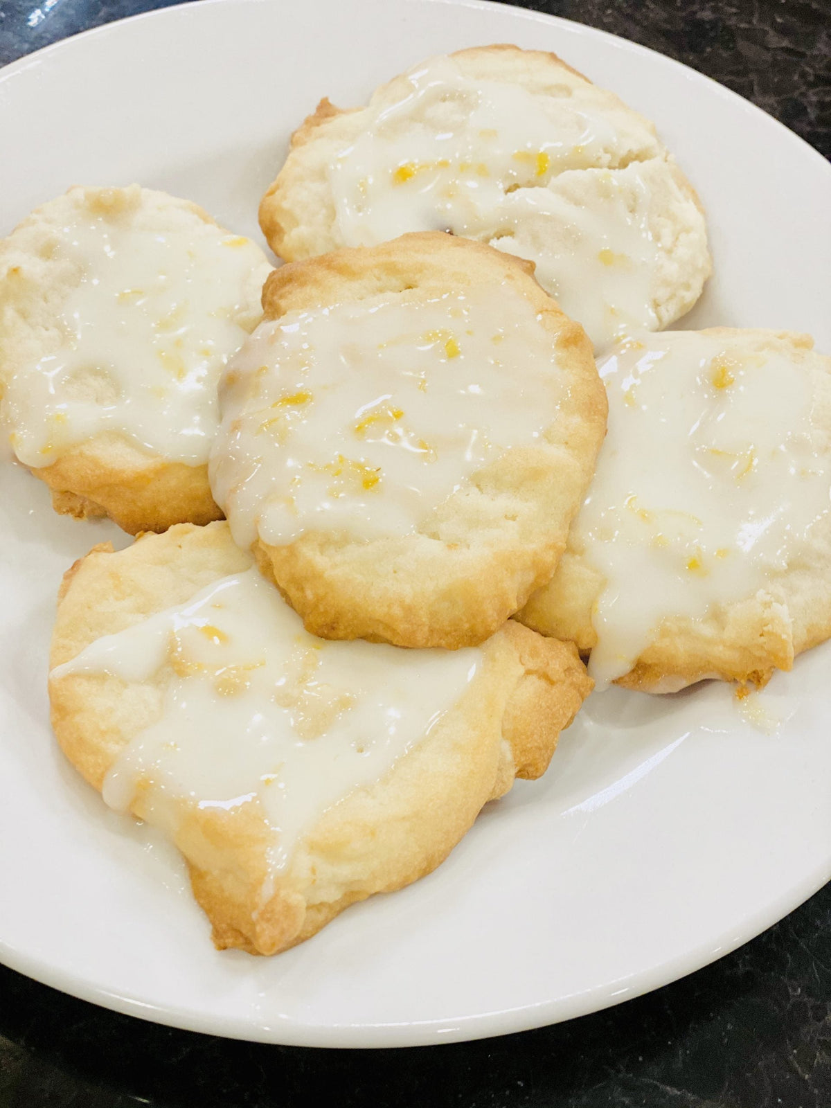 Glazed Lemon Cookies