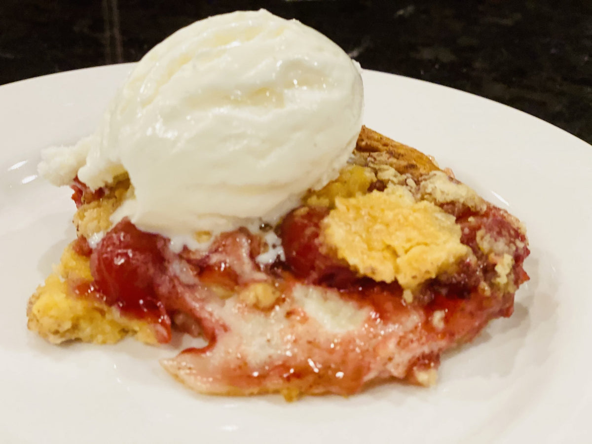 Cherry Cream Cheese Dump Cake