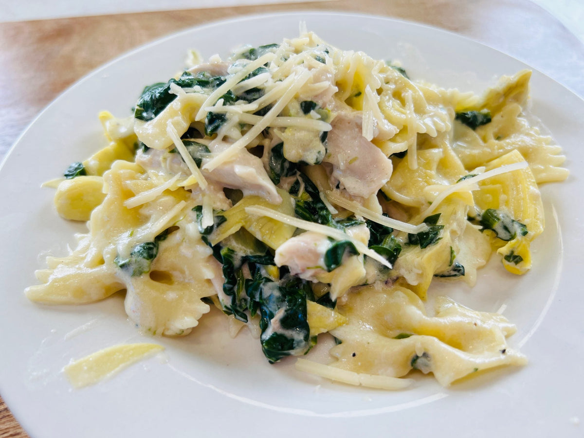 Spinach & Artichoke Dip Pasta