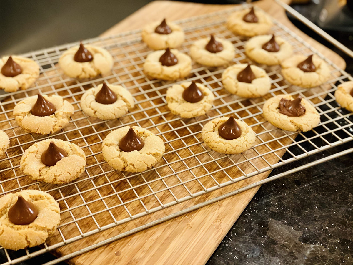 Classic Peanut Butter Blossom Cookies