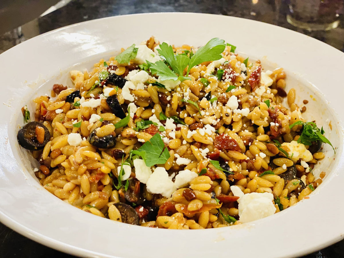 Couscous with Olives and Sun-Dried Tomato