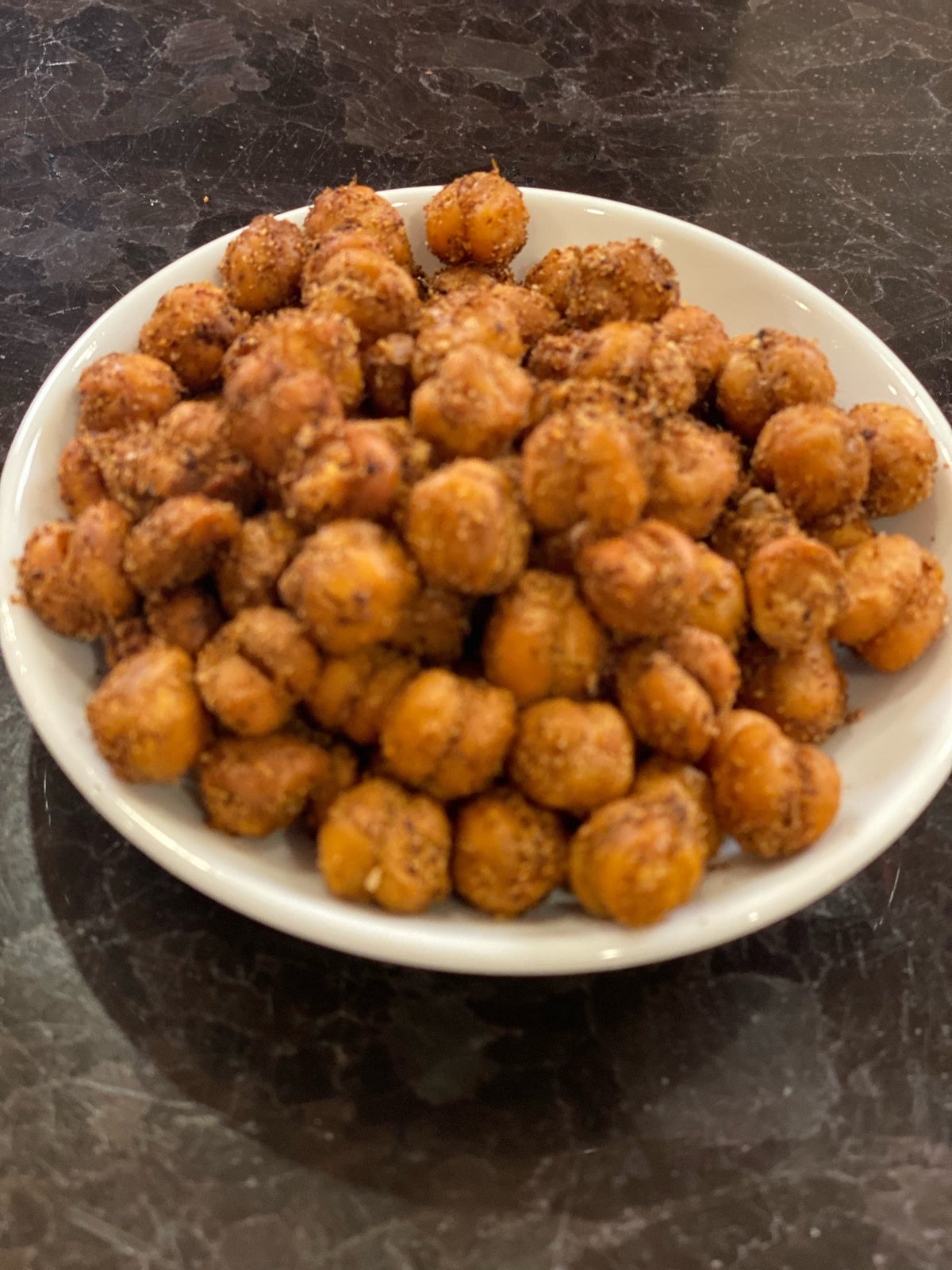 Spicy Roasted Chickpeas