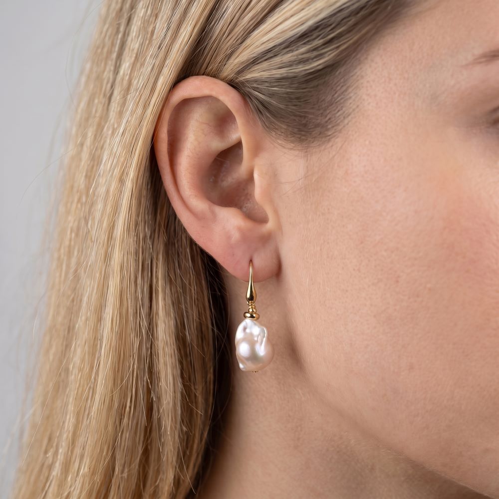 Italian Baroque Pearl Earrings