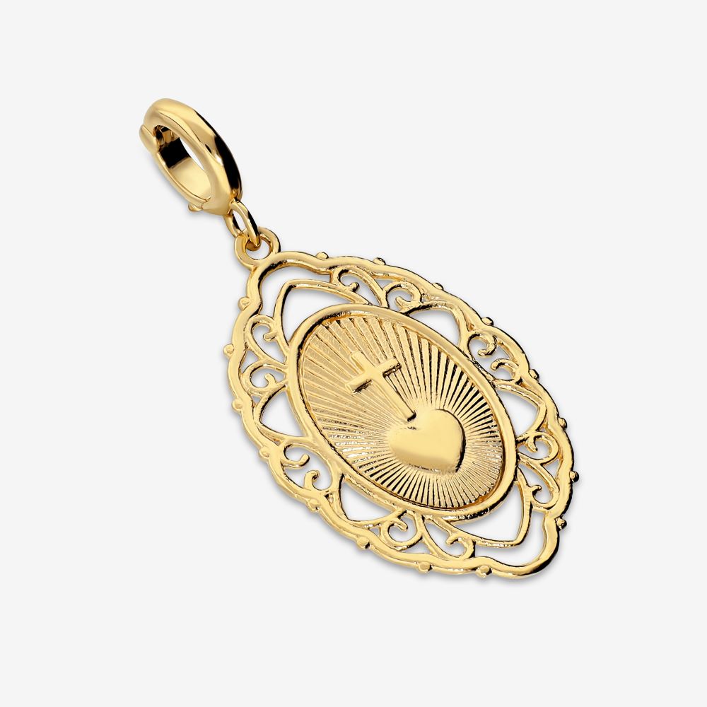 Italian Faith And Love Medallion Enhancer