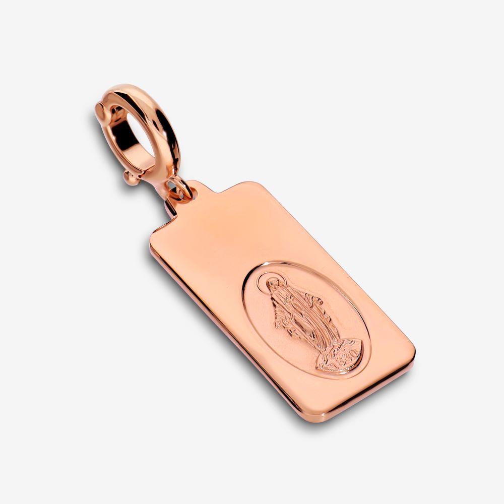 Italian Miraculous Medal Tag Style Enhancer