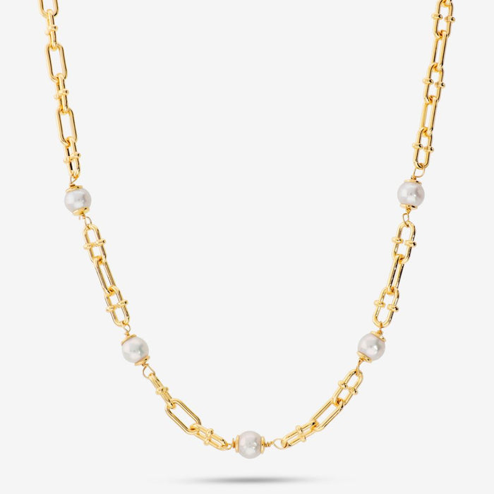 Italian Couture Inspired Necklace With Pearls