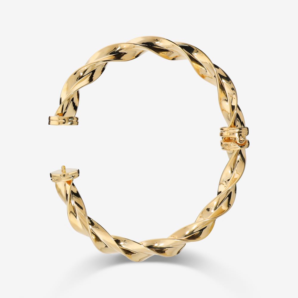 Italian Luxury Twist Bangle