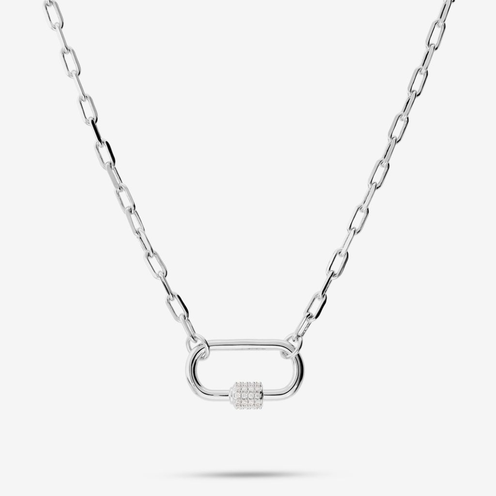 Italian Couture Inspired Carabiner Necklace