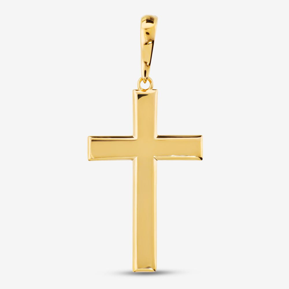 Italian Modern Cross Enhancer Pendant