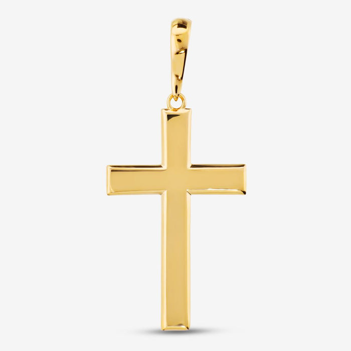 Italian Modern Cross Enhancer Pendant