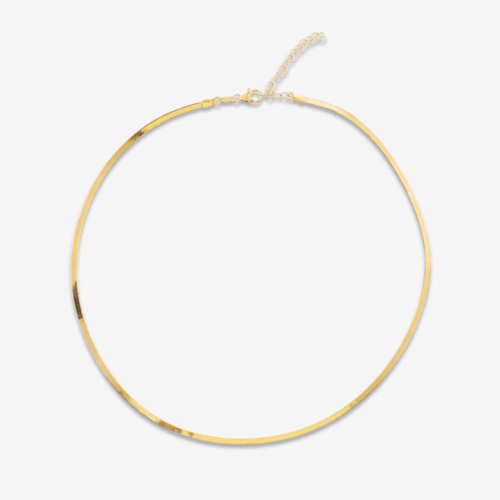 Italian Silky Herringbone Necklace, 16", 18" Or 20"