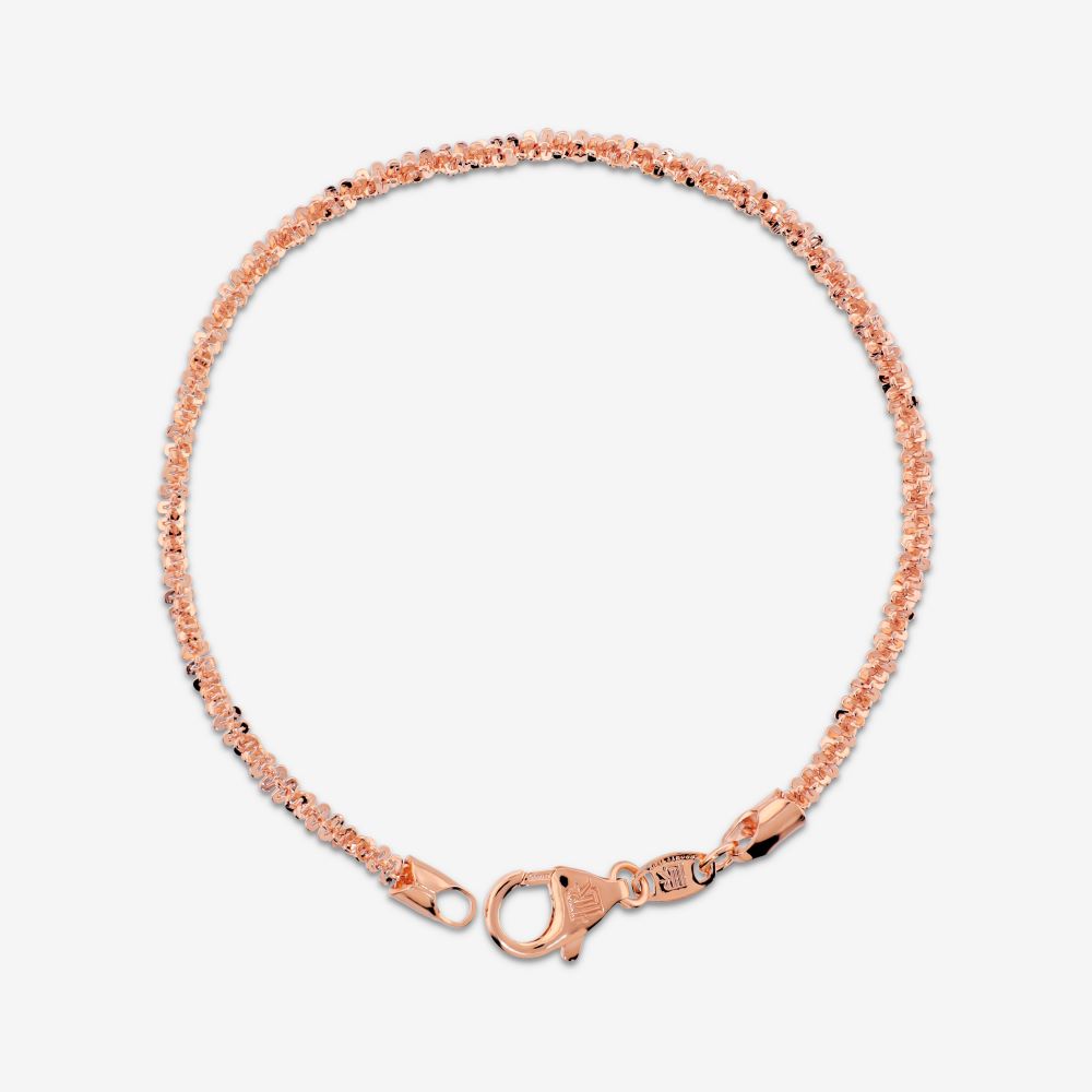 Italian Criss Cross Sparkle Bracelet