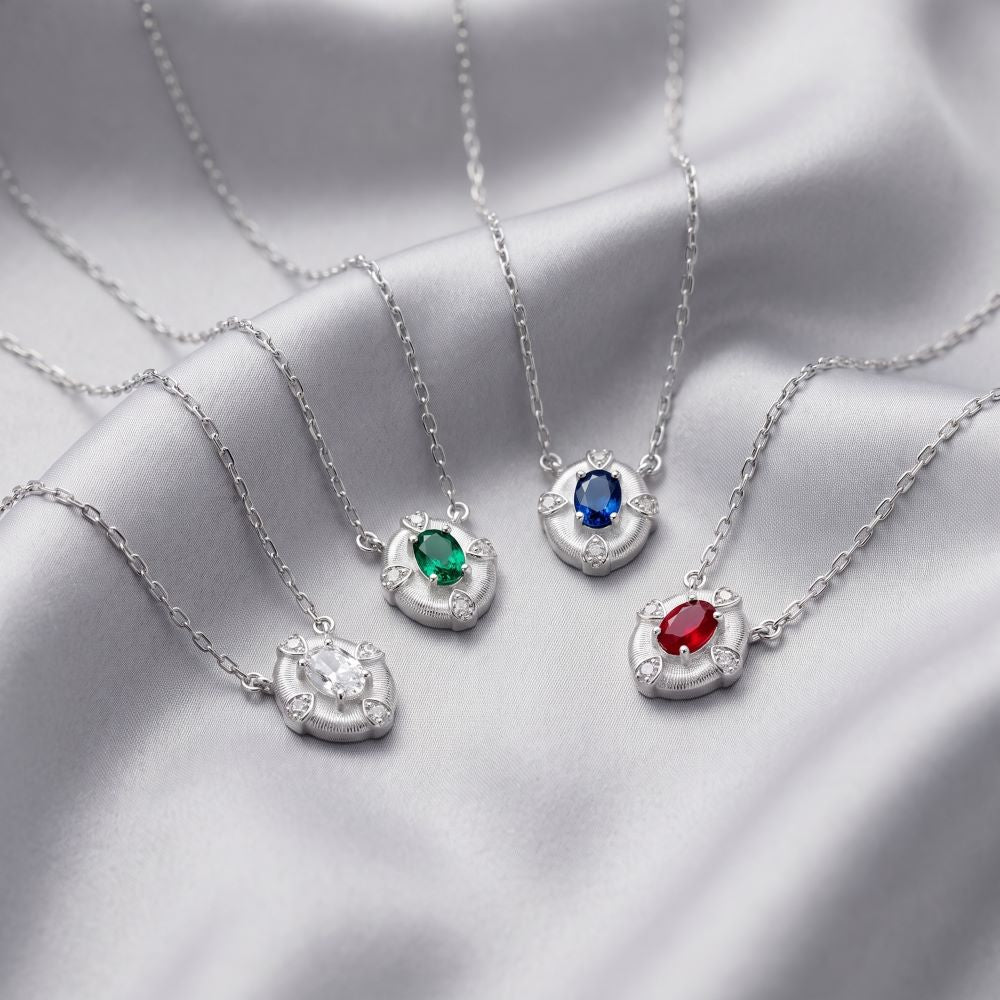 Italian Estate Inspired Necklace, White