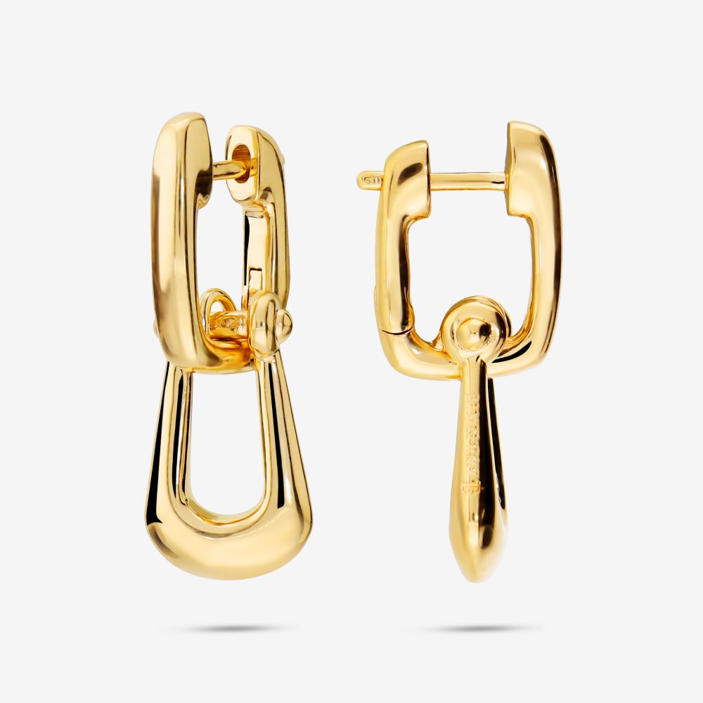 Italian Couture Inspired Equestrian Earrings
