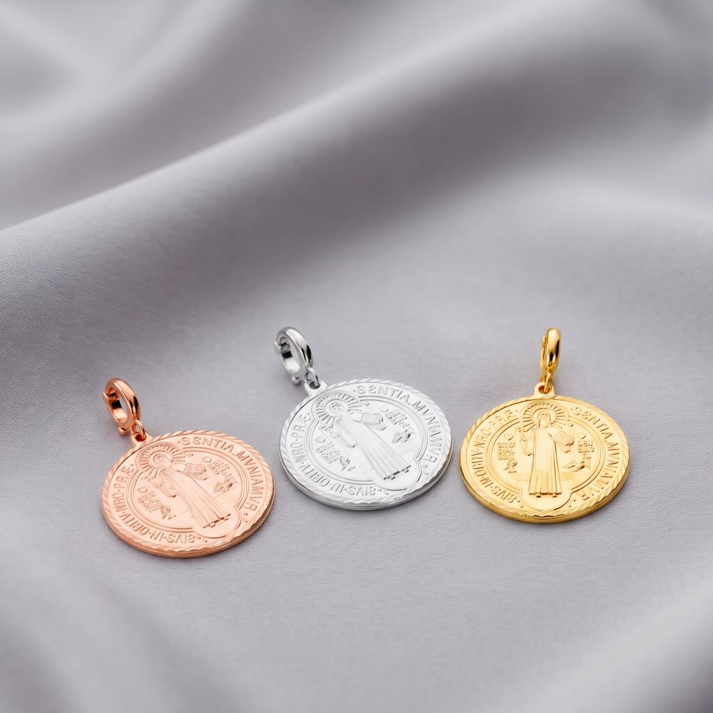 Italian St Benedict Medallion Enhancer