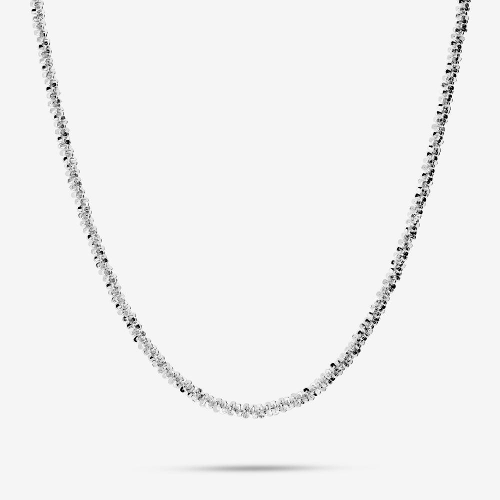Italian Sparkle Criss Cross Necklace