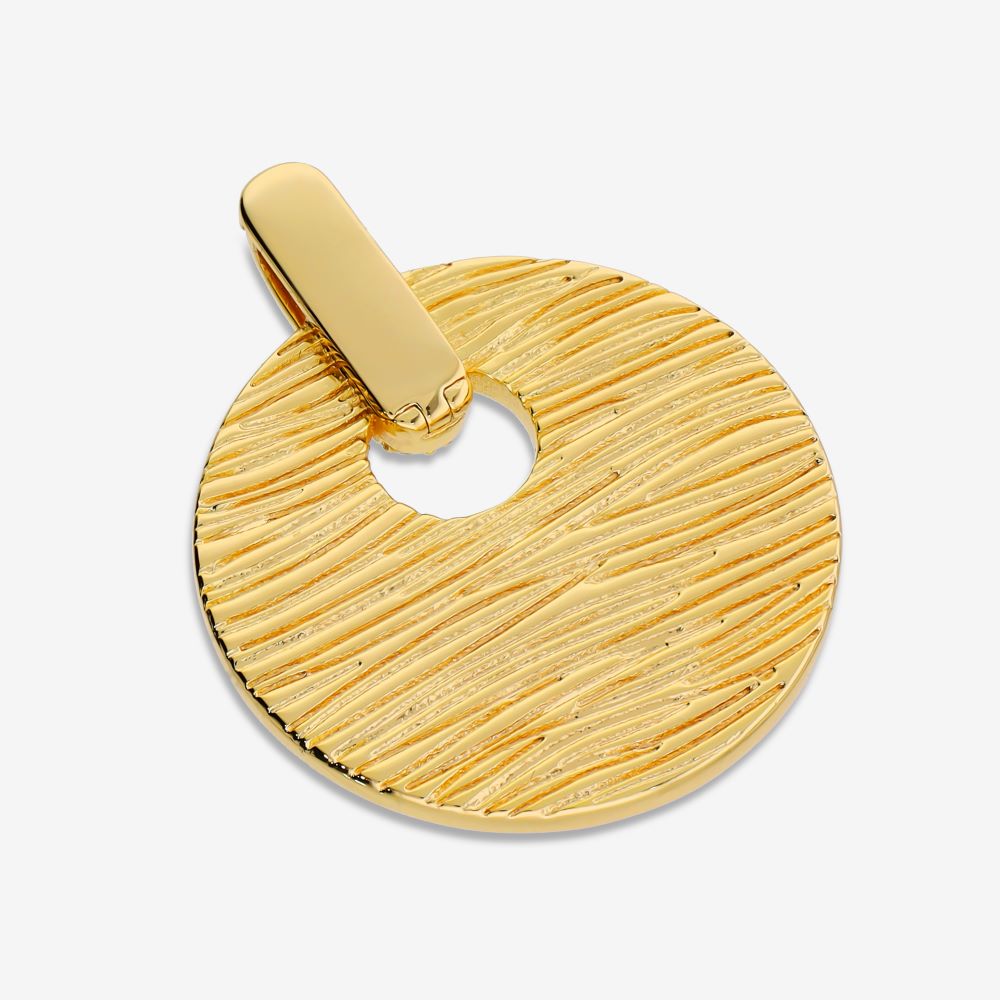 Italian Couture Inspired Gemstone Pendant/Enhancer with Pave'