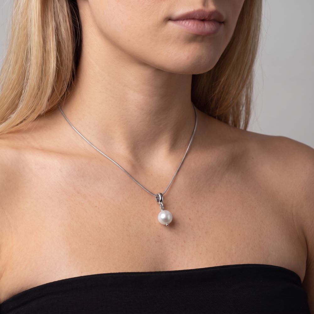 Italian Freshwater Pearl Enhancer Pendant
