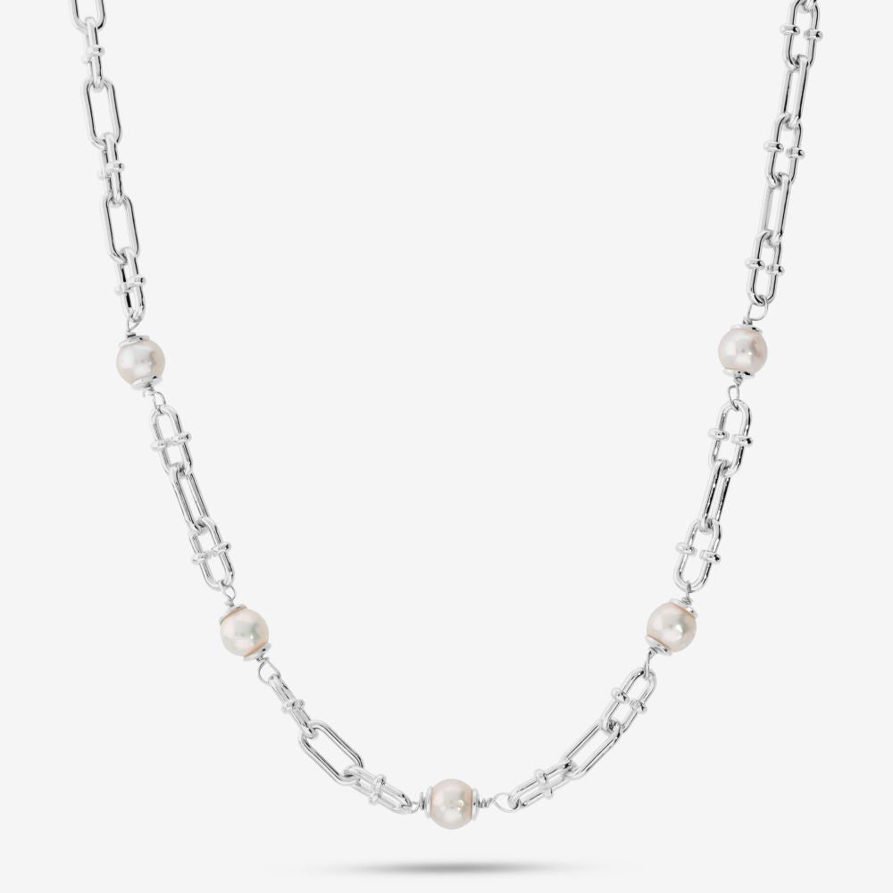 Italian Couture Inspired Necklace With Pearls
