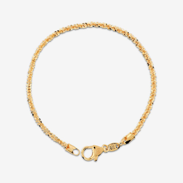 Italian Criss Cross Sparkle Bracelet