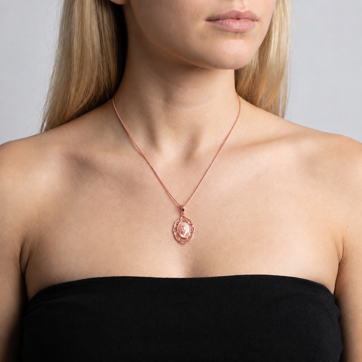 Italian Faith And Love Medallion Enhancer