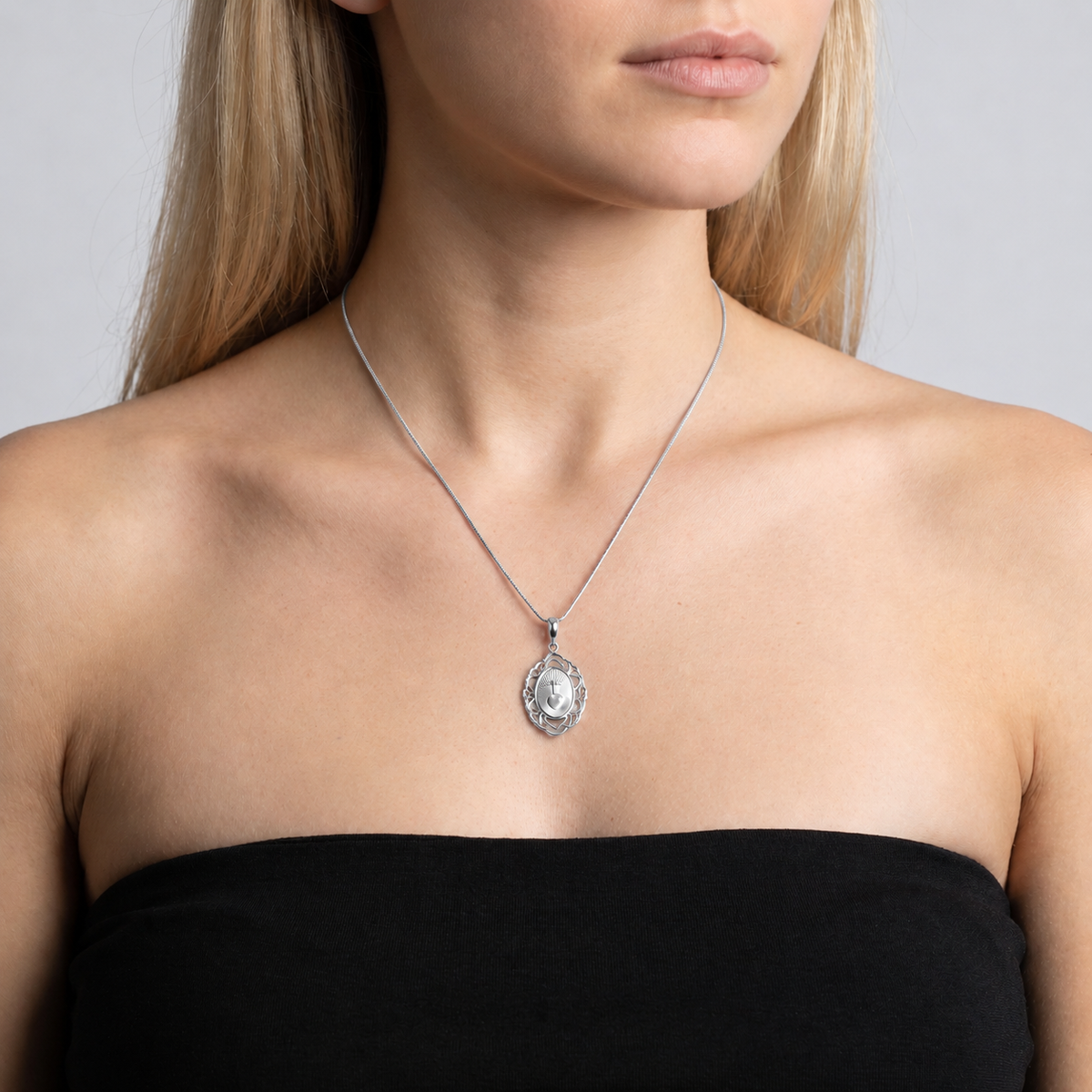 Italian Faith And Love Medallion Enhancer