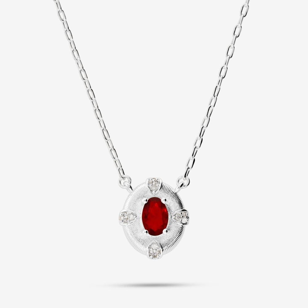 Italian Estate Inspired Necklace, White