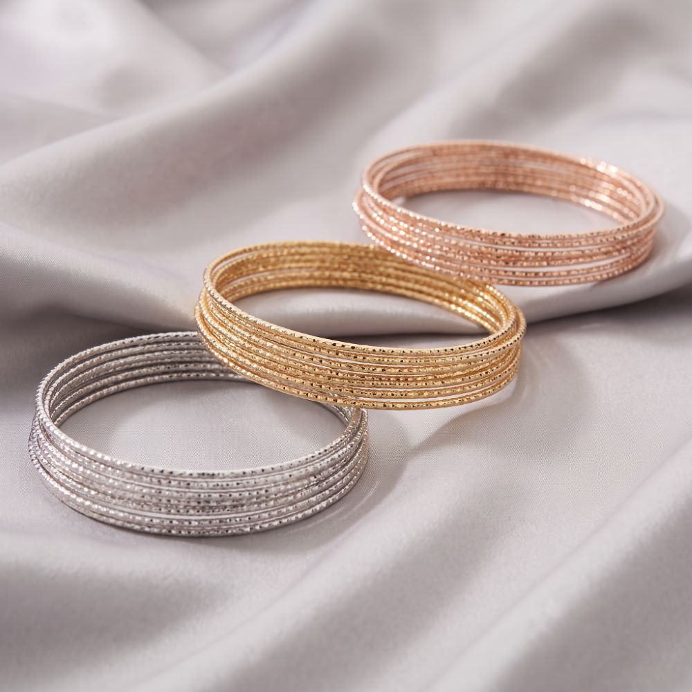 Italian Quindici Rolling Bangle Bracelet