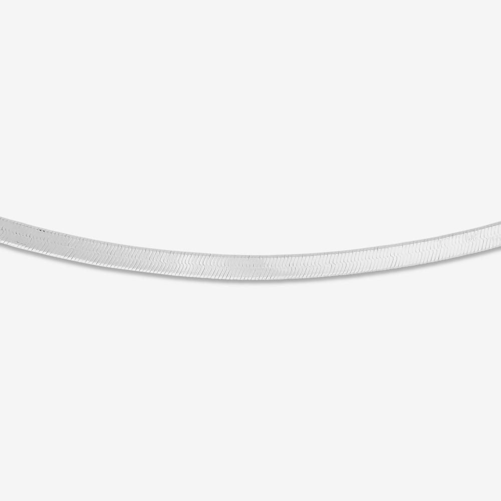 Italian Silky Herringbone Necklace, 16", 18" Or 20"