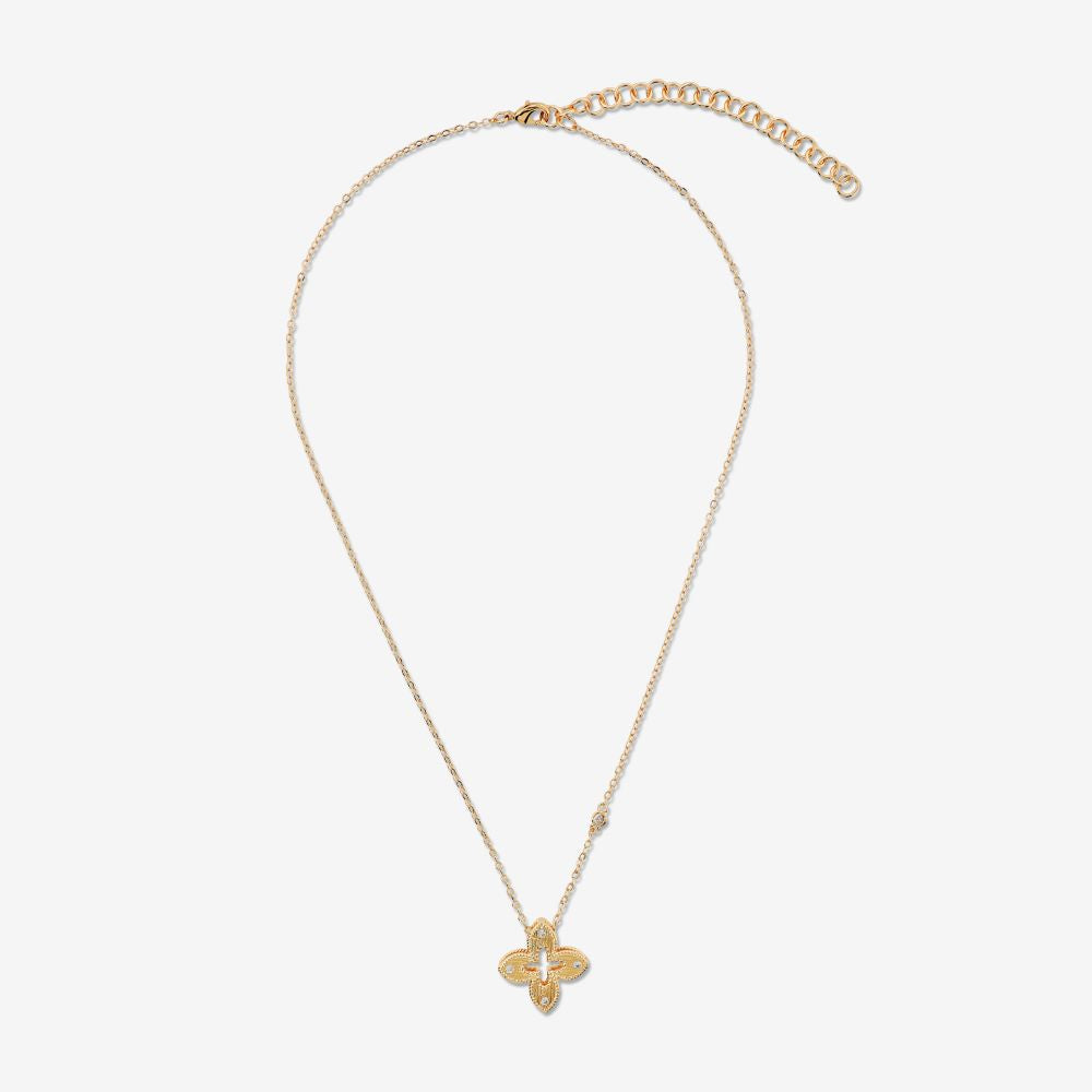 Italian Couture Inspired Flower Necklace