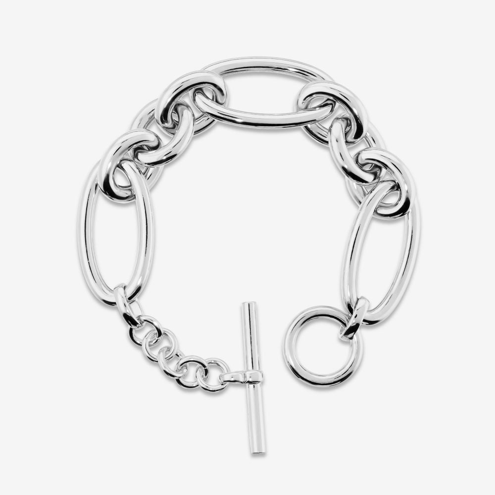 Italian Luxury Grand Link Bracelet With T-Bar