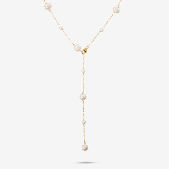 Italian Scattered Pearl 30" Necklace